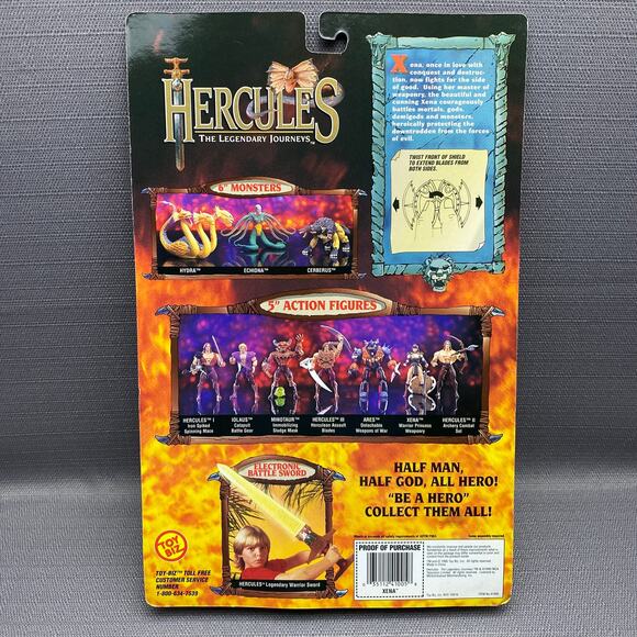Toybiz 1995 Hercules Legendary Journeys Xena Warrior Princess Action Figure - Picture 2 of 7